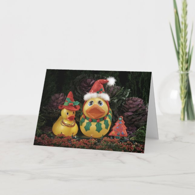 Ducky Holidays! Holiday Card (Front)