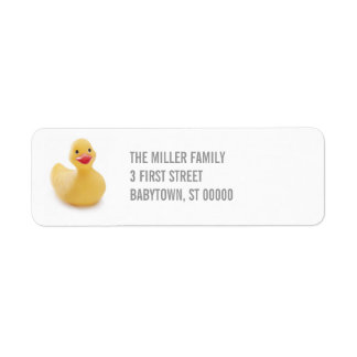 Ducky Kitsch Return Address Label
