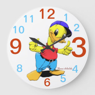 Ducky Large Clock