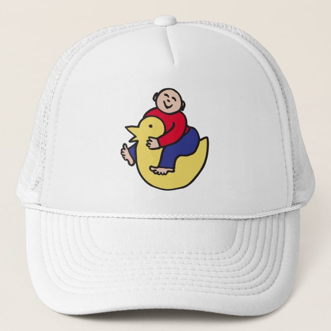 Ducky Rider Trucker Hat (Front)