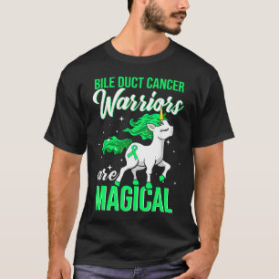 Duct Cancer Awareness Warrior Fun Unicorn T-Shirt