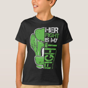 Duct Cancer Her Fight Is My Fight Boxing Glove  T-Shirt