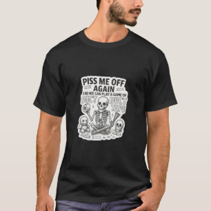 Duct Duct Tape Skeleton Funny Sarcastic Halloween T-Shirt