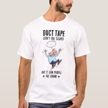 Duct Tape Can't Fix Stupid Funny Cartoon