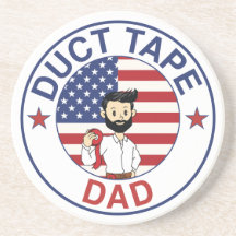 Duct Tape Dad - Coaster