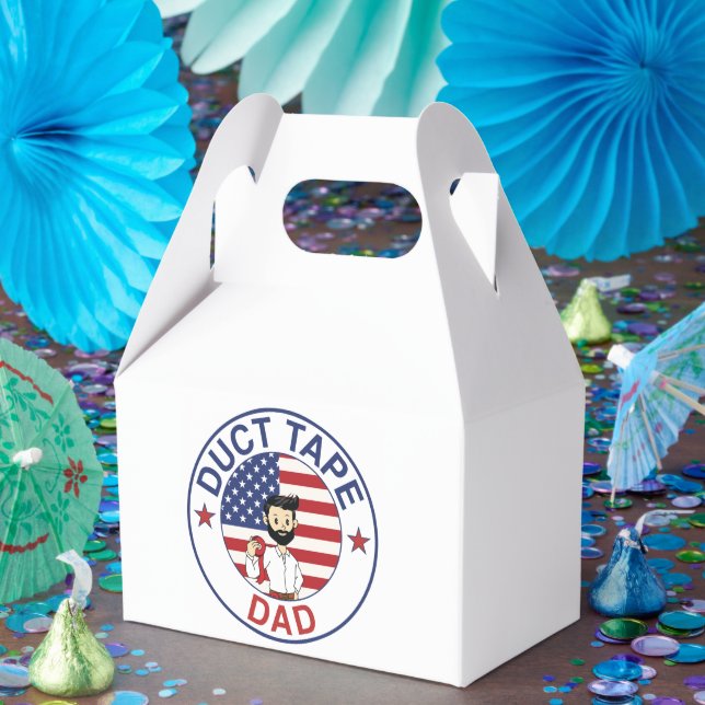 Duct Tape Dad - Favor Box (Party)