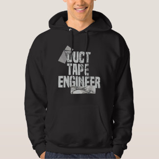Duct Tape Dad Grandpa Funny Duct Tape Engineer Hoodie