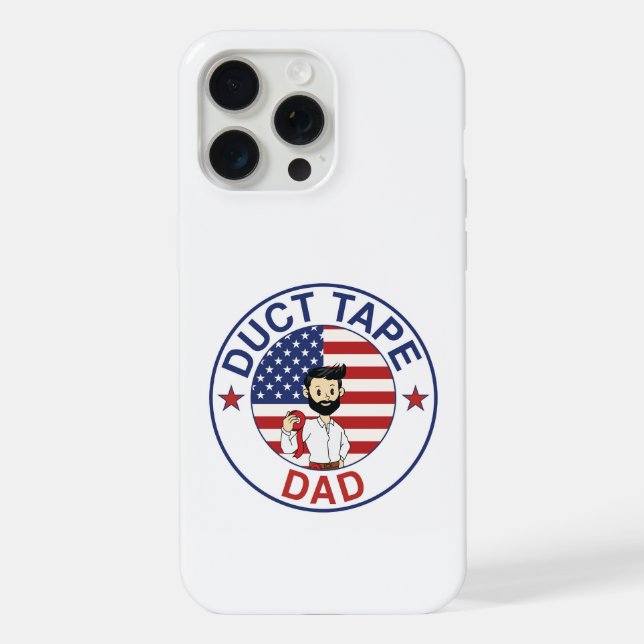 Duct Tape Dad - iPhone Case (Back)