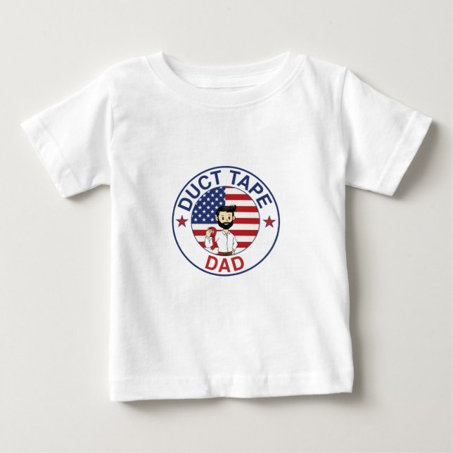 Duct Tape Dad - Kids T-Shirt (Front)