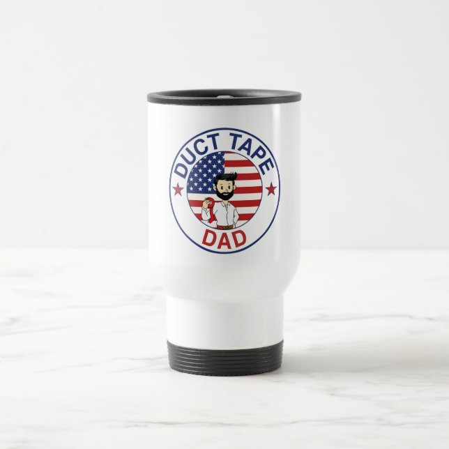 Duct Tape Dad - Thermal Mug (Center)