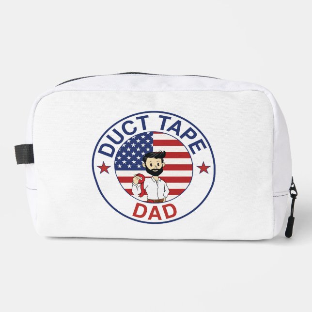 Duct Tape Dad - Toiletry Bag (Front)