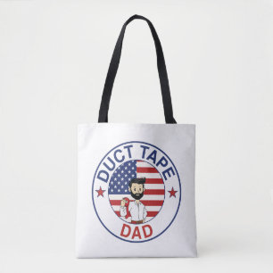 Duct Tape Dad - Tote Bag