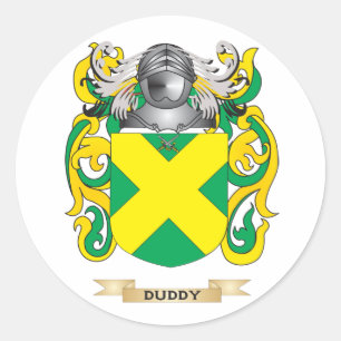 Duddy Coat of Arms Classic Round Sticker