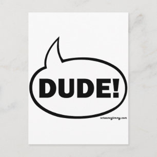 DUDE-1 POSTCARD