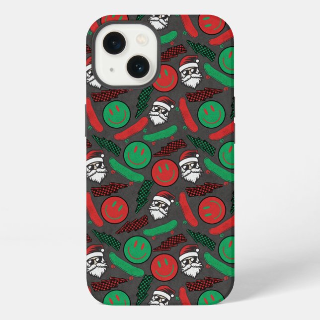 Dude Jolly Seamless Pattern Cell Case (Back)