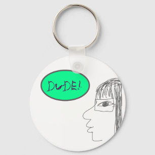 dude key chain wired