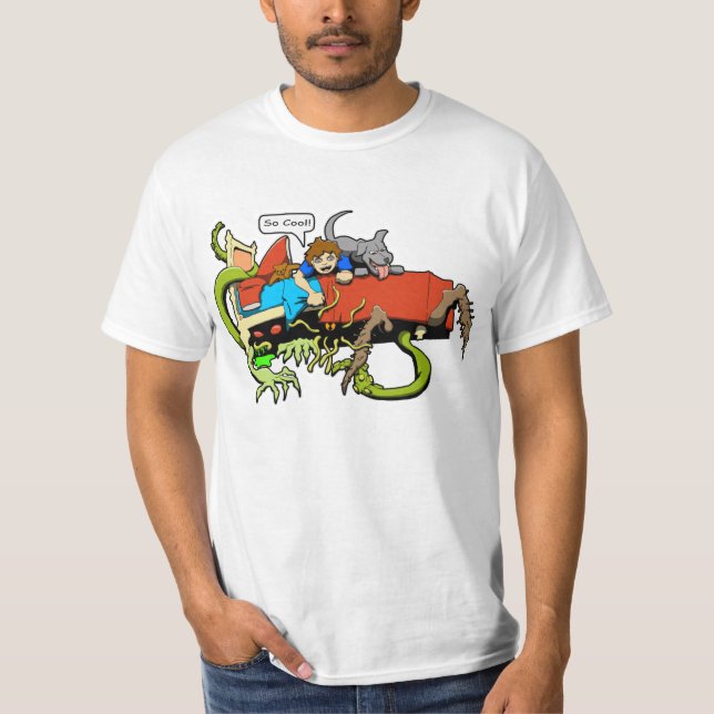 Dude! Monsters! T-Shirt (Front)