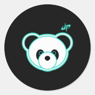 Dude Perfect Panda Classic Round Sticker