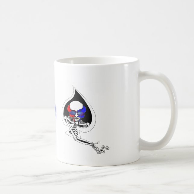Dude rolling dice Coffee Mug (Right)