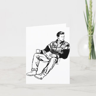 Dude  thank you card