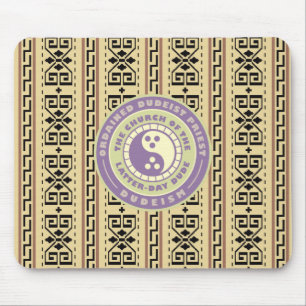 Dudeism Ordained Dudeist Priest Mousepad