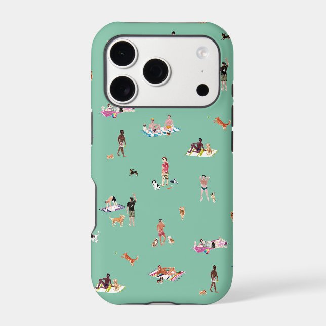 DUDES and DOGS BEACH Mint (Back)