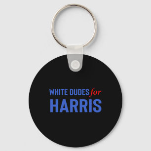 Dudes For Kamala Harris 10 Key Ring