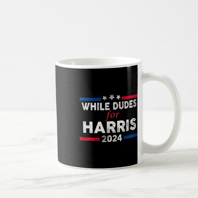 Dudes For Kamala Harris 4  Coffee Mug (Right)