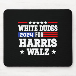Dudes For Kamala Harris And Waltz WAlzheimer 2024 Mouse Pad