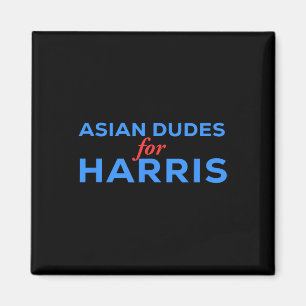 Dudes For Kamala Harris Us President 2024 Usa Magnet