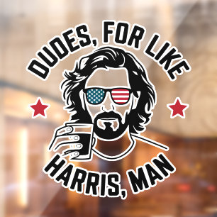 Dudes For Like Harris Man White Dudes For Harris 