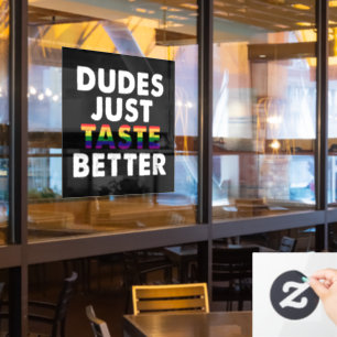 Dudes Just Taste Better Gay Pride Gift Idea