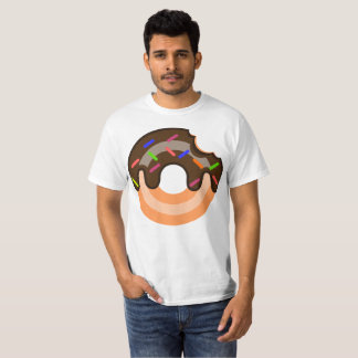 Dude's Simple Doughnut T-Shirt