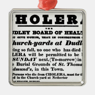 Dudley Board of Health Metal Tree Decoration