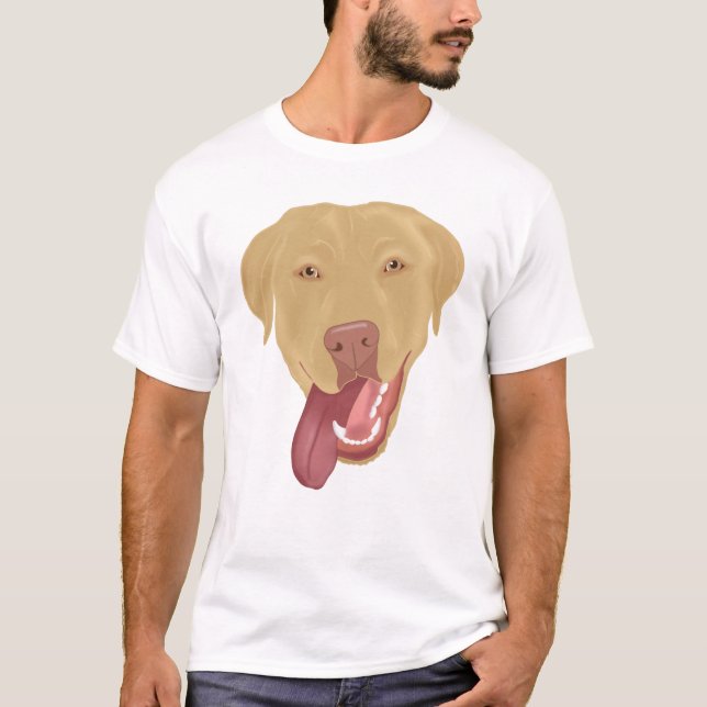 Dudley Labrador  T-Shirt (Front)