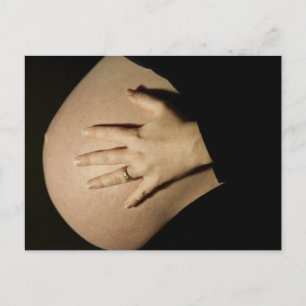 Due Any Day Postcard