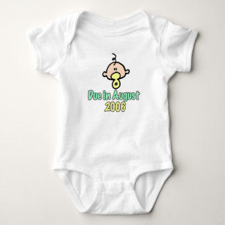 Due in August 2006 Baby Bodysuit
