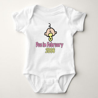 Due in February 2006 Baby Bodysuit
