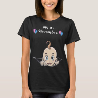 Due in November pregnancy T-Shirt
