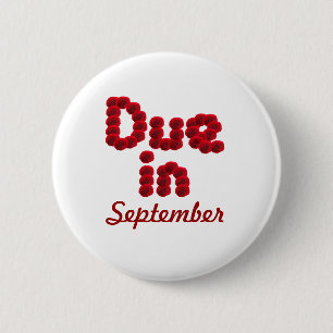 Due in September Button