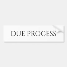 DUE PROCESS