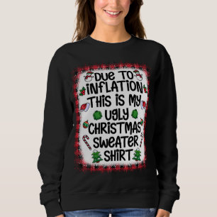 Due To Inflation This Is My Christmas Sweater Beac