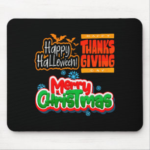 Due To Inflation This Is My Halloween Thanksgiving Mouse Pad