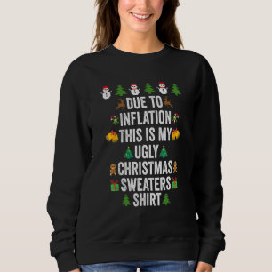 Due to Inflation This is my Ugly Christmas Sweater