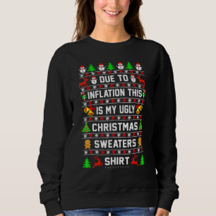 Due To Inflation This Is My Ugly Christmas Sweater