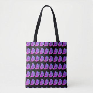 Duelling Light Sabres-inspired Tote Bag
