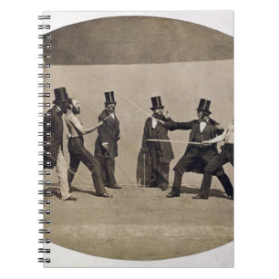 Duelling (photo) spiral notebook