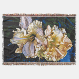 "Duet" Cotton Throw Blanket