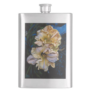 "Duet" Silver Flask