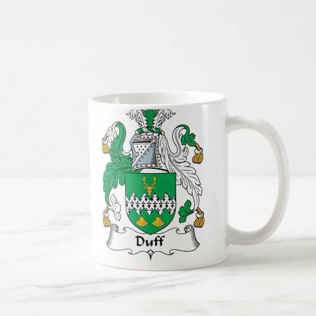 Duff Family Crest Coffee Mug (Right)